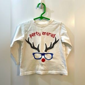 Party Animal ? Okie Dokie Long sleeve T-Shirt 2T